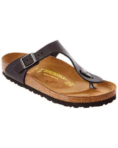 Birkenstock Gizeh Birko-flor Sandal In Black