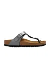Birkenstock Gizeh Narrow Birko-flor Sandal In Brown