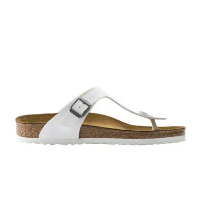 Pre-owned Birkenstock Gizeh Birko-flor 'white' | Men's Size 40