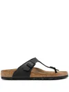 Birkenstock Gizeh Slides In Black