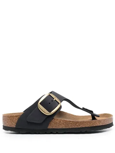 Birkenstock Gizeh Big Buckle Shine Black