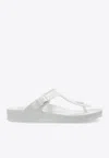 Birkenstock Gizeh Eva White Toe Post Sandals In White
