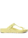 Birkenstock Round-headed Flip-flops In Yellow