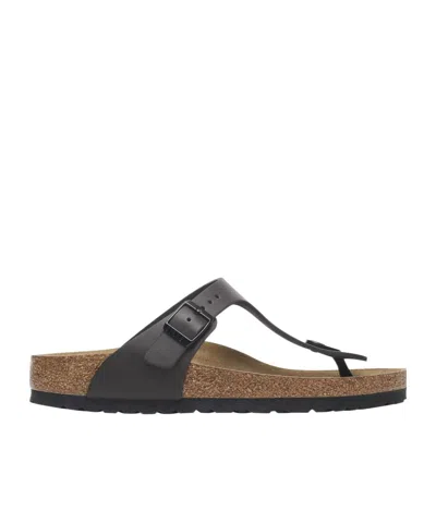 Birkenstock Gizeh Flip Flops In Black