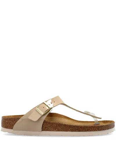 Birkenstock Gizeh Flip Flops In Neutrals
