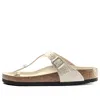 Birkenstock Gizeh Narrow Fit Sandals'gold Python'