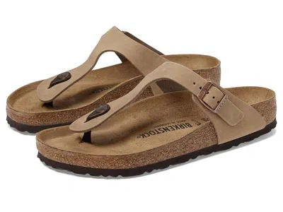 Birkenstock Gizeh Oiled Leather Women's Sandals Tobacco Oiled Leather: Eu 40 (us Women's 9-9.5) Regular In Brown