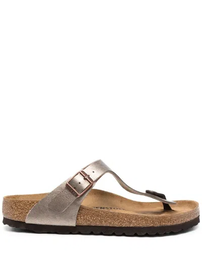 Birkenstock Gizeh Thong Flat Sandals In Neutral