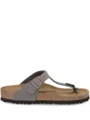 Birkenstock Gizeh Birko-flor Bc Unisex Sandals In Grey