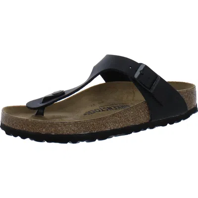 Birkenstock Gizeh Womens Buckle Footbed Sandals In Multi