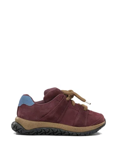 Birkenstock Goerlitz Suede Low Sneakers Rubber Sole In Brown