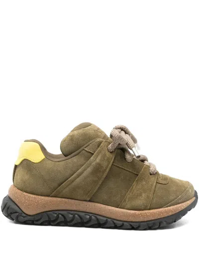 Birkenstock Goerlitz Unisex Suede Sneakers Shoes In Green