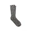 Birkenstock Rib Knit Slub Socks In Gray