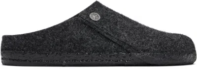 Birkenstock Zermatt Standard Wool Felt Unisex Clogs In Grey