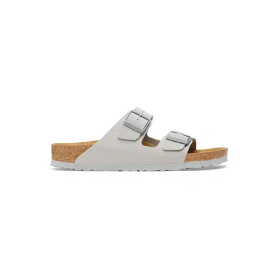 Birkenstock Arizona Soft Footbed In Stone Coin