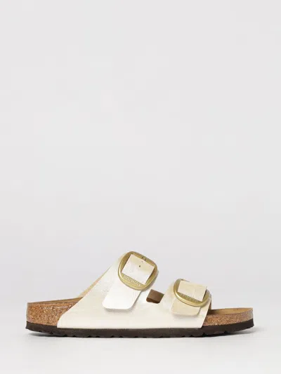 Birkenstock Heeled Sandal Woman  In White