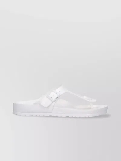 BIRKENSTOCK HEELED SANDALS WITH OPEN TOE AND TEXTURED SOLE