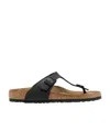 Birkenstock Herringbone Dragging Cool In Black