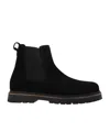 Birkenstock Highwood Suede Ankle Boots In Black
