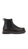 Birkenstock Stalon Ii Waxy Chelsea Boots In Leather Nubuck In Black