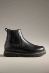 Birkenstock Highwood Slip-on Leather Boots In Black
