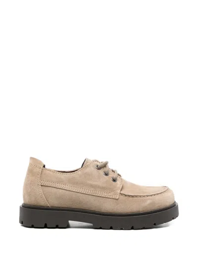 Birkenstock Highwood Lug-sole Lace-up Shoes In Neutral