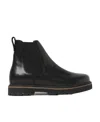 Birkenstock Highwood Slip-on Leather Boots In Black