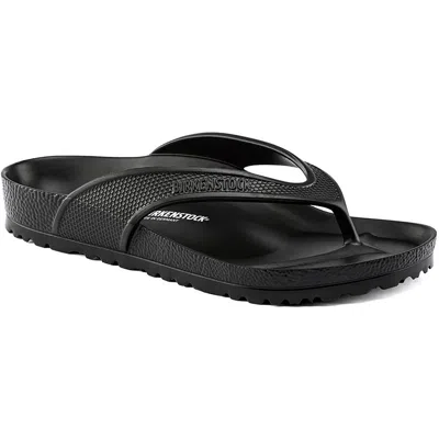 Birkenstock Honolulu Womens Slip-on Toe-post Slide Sandals In Black