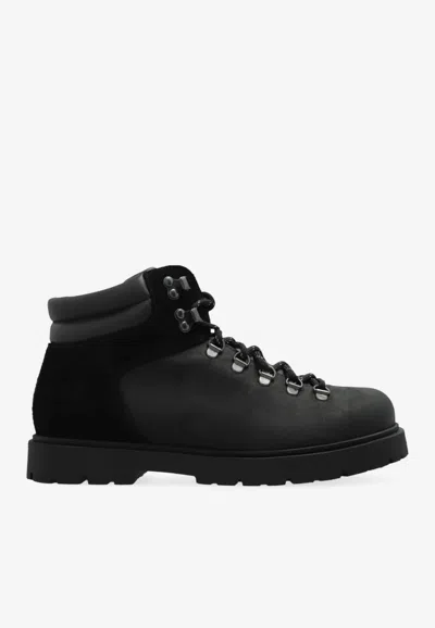 Birkenstock Jacson Leather Ankle Boots In Black