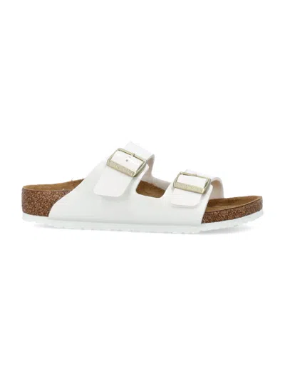 Birkenstock Kid - Arizona Birko-flor Kids Sandals In White