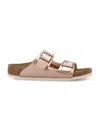 Birkenstock Girls' Electric Arizona Slide Sandals - Toddler, Little Kid In Copper