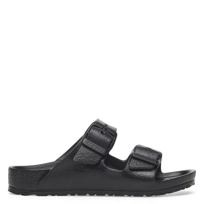 Birkenstock Arizona Exquisite Unisex Leather Sandals In Black