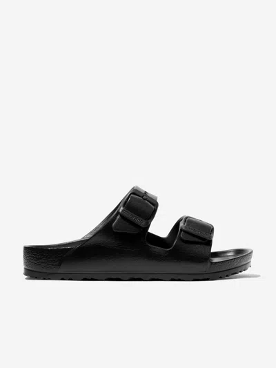 Birkenstock Kids Arizona Eva Sandals In Black