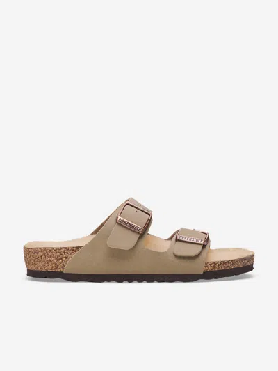 Birkenstock Kids Arizona Sandals In Grey