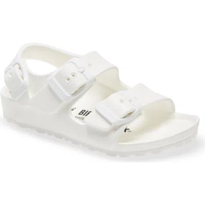 Birkenstock Kids' Milano Eva Sandal In White