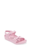 Birkenstock Rio Open-toe Sandals In Fondant Pink