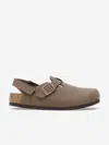 Birkenstock Kids Tokio Clogs In Brown