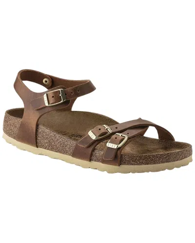 Birkenstock Kumba Oiled Leather Sandal In Multi