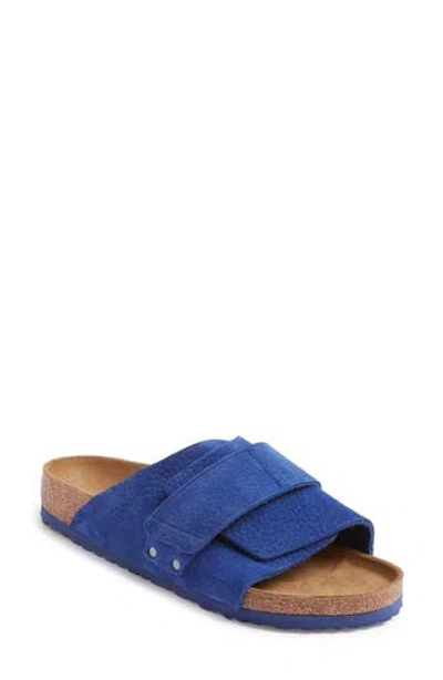 Birkenstock Kyoto Desert Slide Sandal In Blue