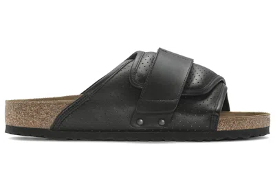 Pre-owned Birkenstock Kyoto Padded Leather Sneakers In Puff Pack Black