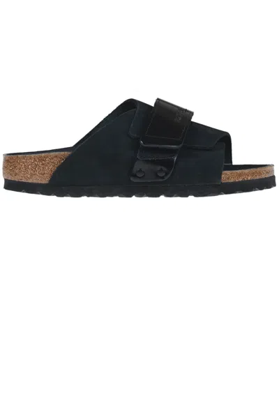 Birkenstock Kyoto Slides In Black