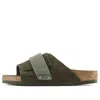 Birkenstock Kyoto Slide Sandal In Green