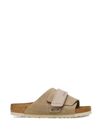 Birkenstock Kyoto Touch-strap Sandals In Brown
