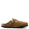 Birkenstock Ladies Mink Boston Shearling Clog, Brand Size 41 ( Us Size 11 ) In Brown