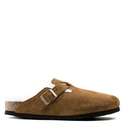 Birkenstock Ladies Mink Boston Shearling Clog, Brand Size 41 ( Us Size 11 ) In Brown