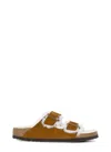 Birkenstock Arizona Shearling Sandal In Brown