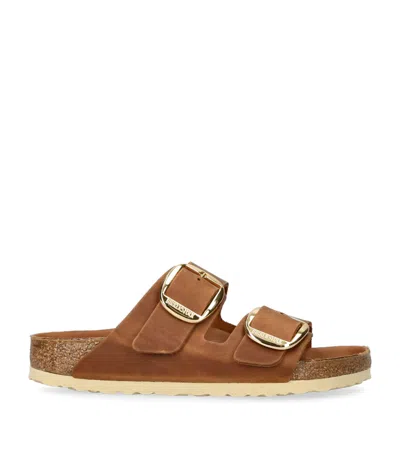 BIRKENSTOCK LEATHER ARIZONA BIG BUCKLE SANDALS