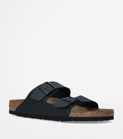 Birkenstock Leather Arizona Sandals In Black