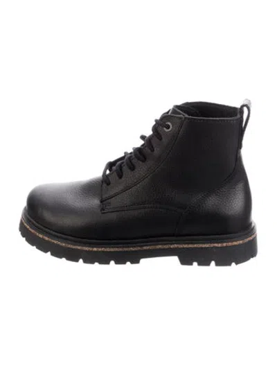 Pre-owned Birkenstock Leather Boots In Black