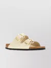 Birkenstock Leather Flat Sole Open Toe Sandals